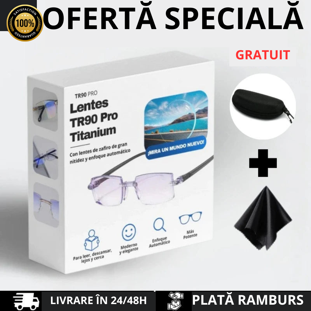 Ochelari Inteligenti Anti-Radiații - Vision™ + Husa din Piele
