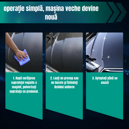 Ceară spray protectoare și reparatoare de zgârieturi
