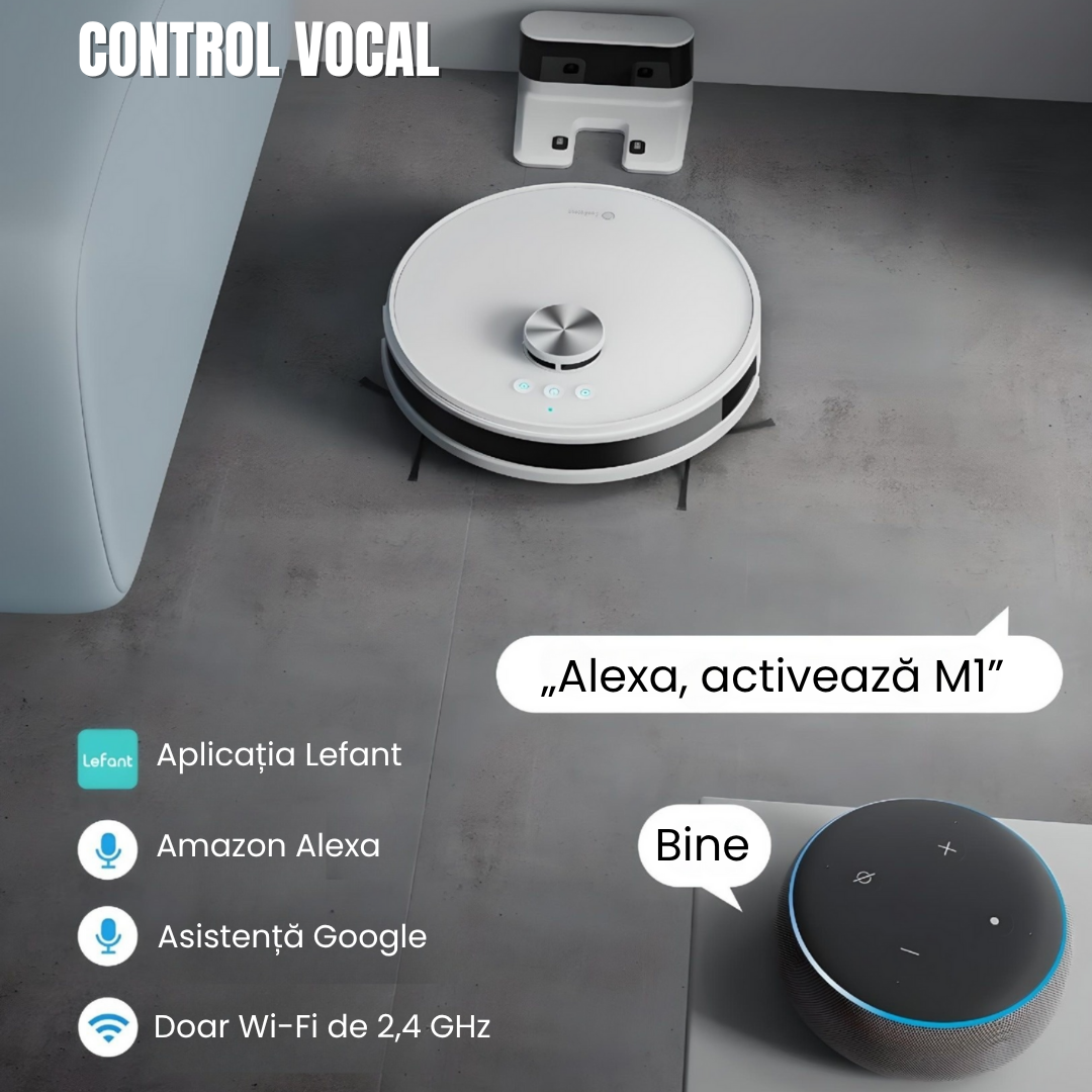 Aspirator robot inteligent 3 în 1 CleanPro™