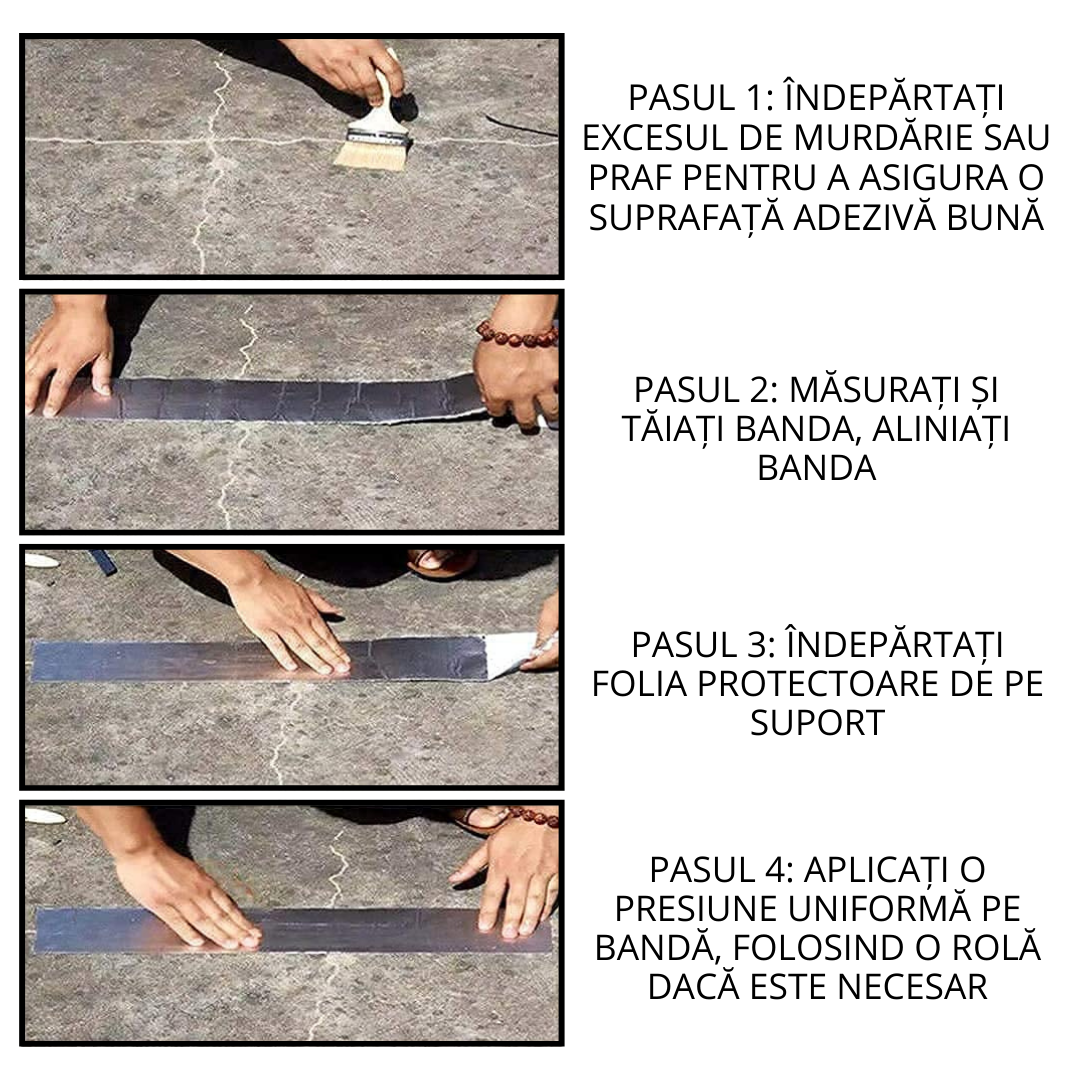 Bandă de etanșare rezistentă