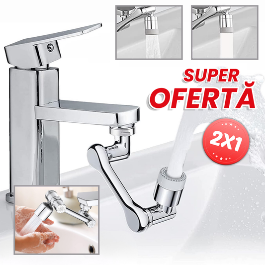 Robinet rotativ din plastic 1080 2x1