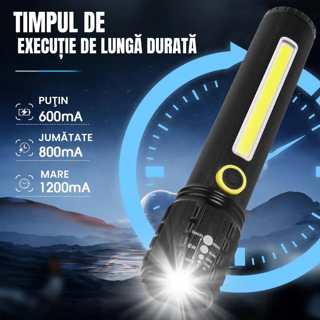 Lanternă tactică cu LED
