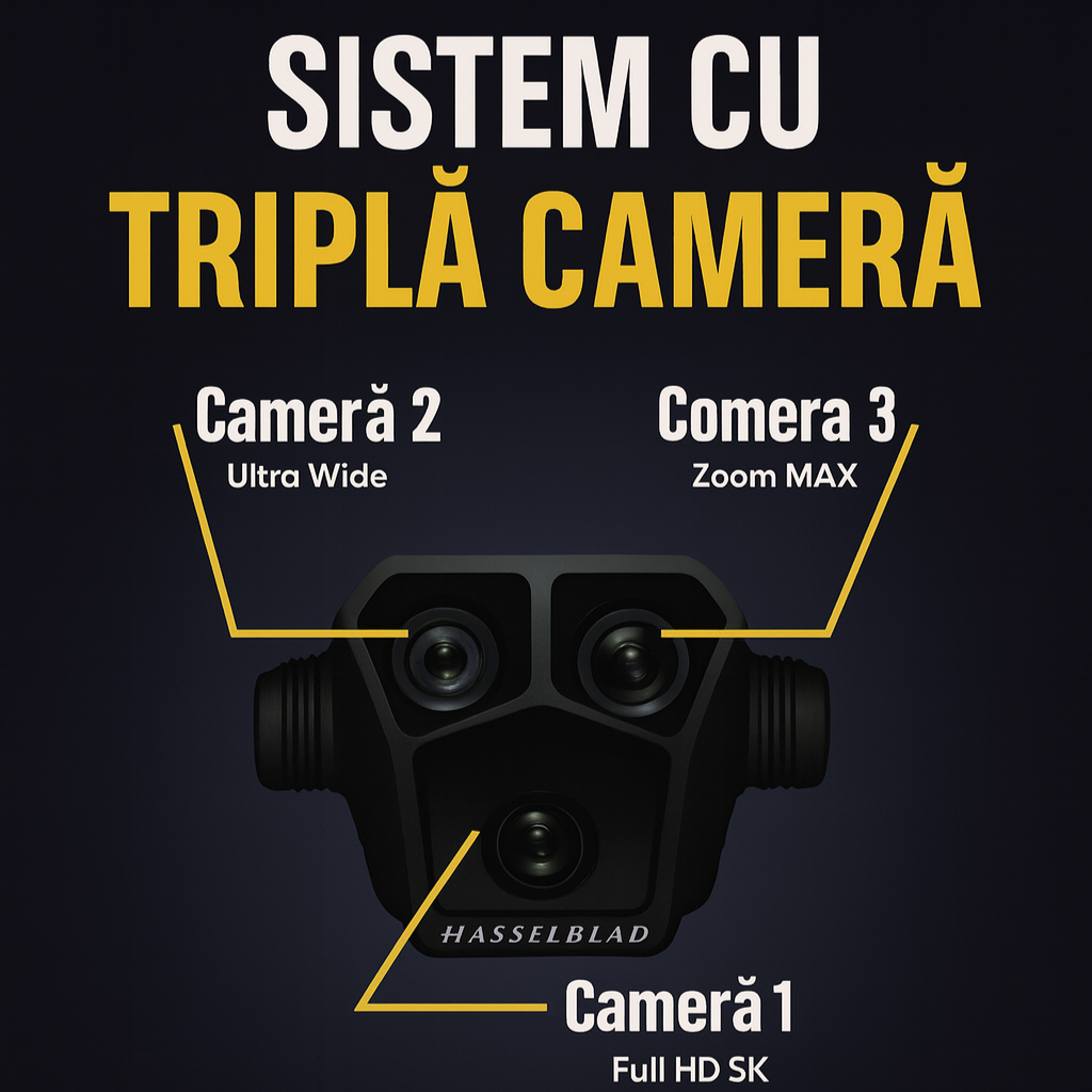 Drona 4K Profesională cu Dublă Cameră – FlySky + Husă GRATUITĂ