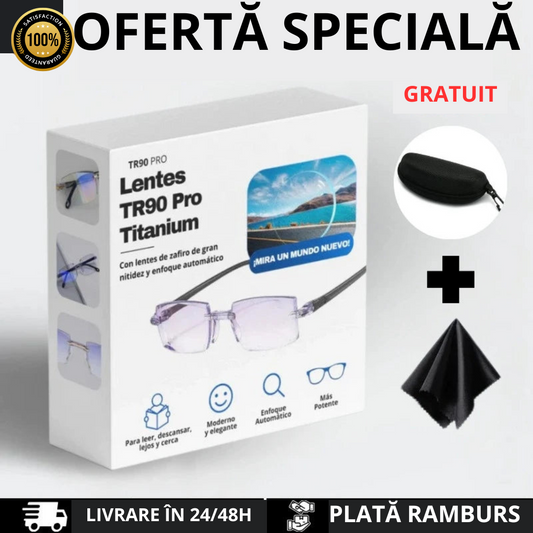 Ochelari Inteligenti Anti-Radiații - Vision™ + Husa din Piele