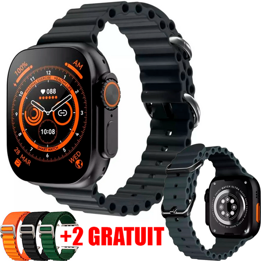 Smartwatch Ultra Pro cu +2 curele GRATUITE